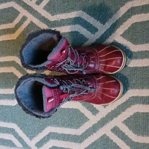 Red Superfit Waterproof Snowboots